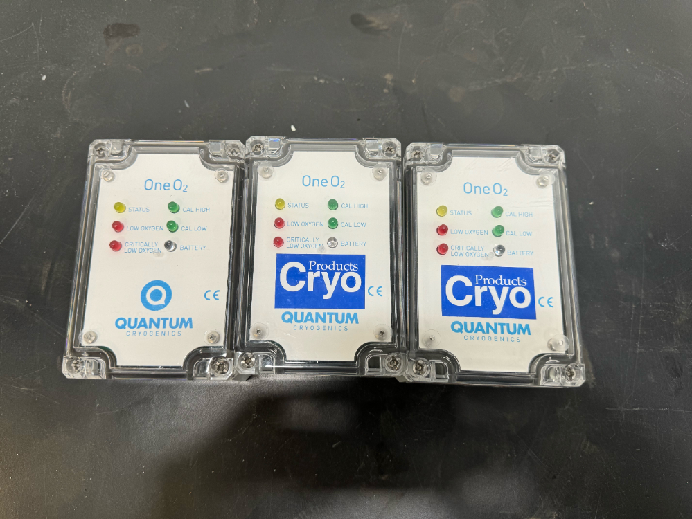 Image of Quantum Cryogenics One O2 Gas Monitors - Quantity 3
